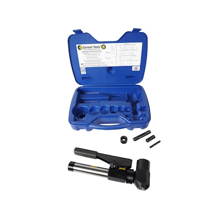 Current Tools 90 Degree Hydraulic Punch Driver with Accessories 179